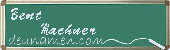 Bent Machner Visitenkarte